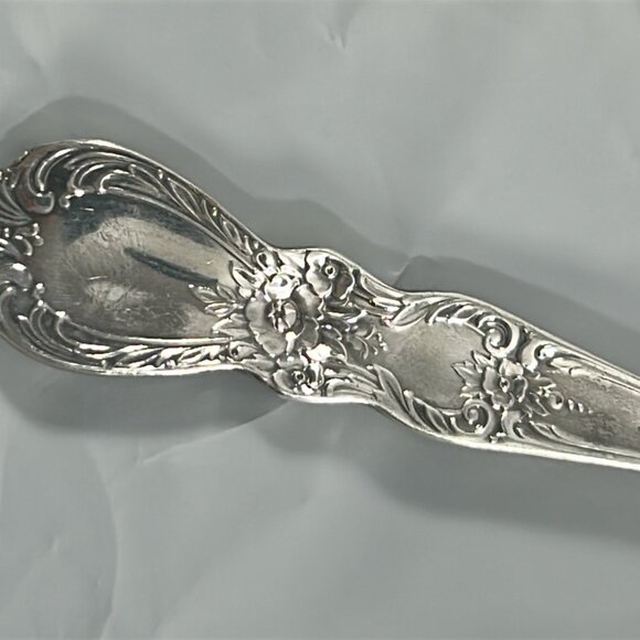 Vintage Rogers Bros Heritage Dessert Cake Pie Slicer Server Silver Plate 8.5" - Picture 6 of 8